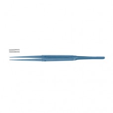 Diam-n-Dust™ Micro Dressing Forcep Straight Titanium, 18 cm - 7" Tip Size 6.0 x 0.4 mm Diam-n-Dust™ Micro Dressing Forcep Straight Titanium, 18 cm - 7" Tip Size 6.0 x 0.4 mm